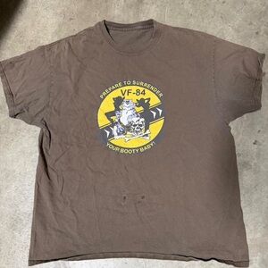 Brown Graphic Kids Tee